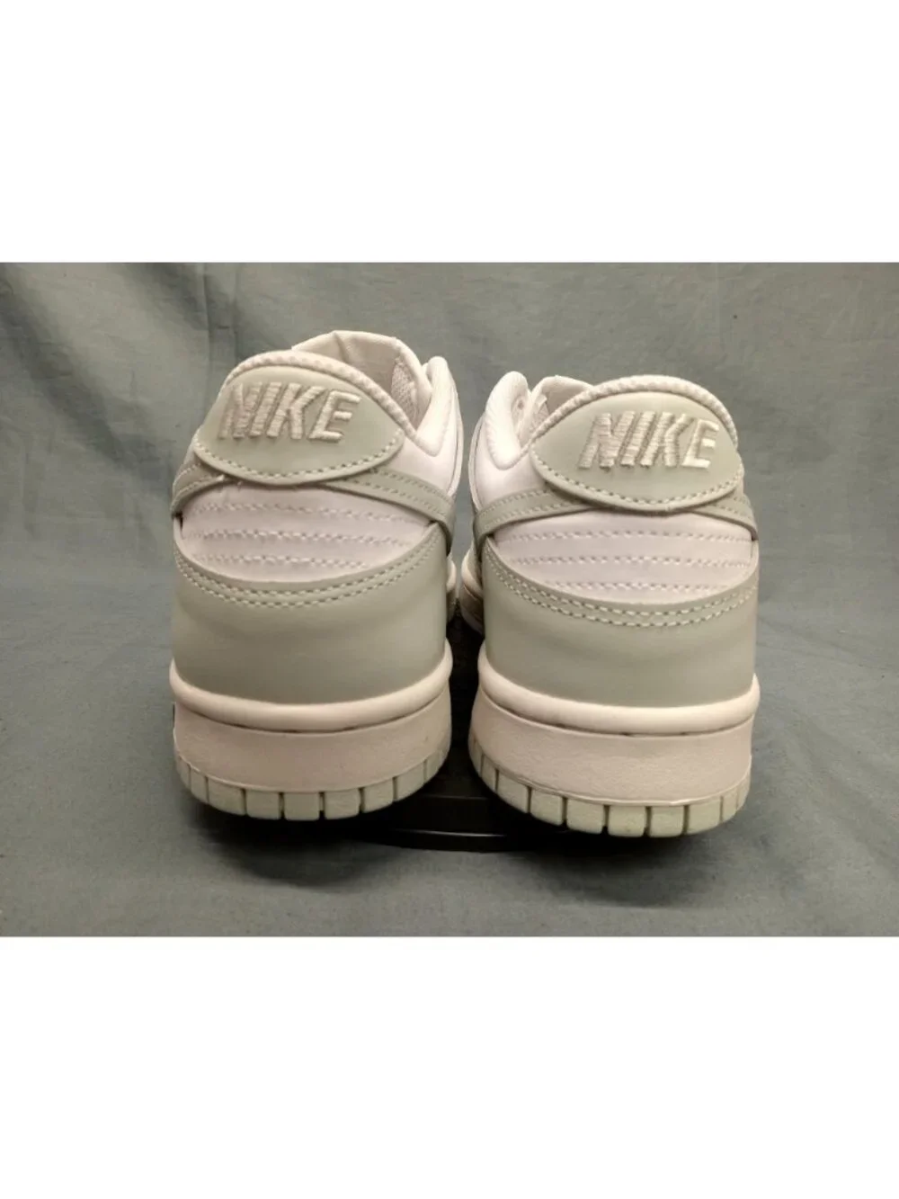 Nike Dunk Low (GS) Sneakers White Silver Photon Dust Boys Size 7 NEW IN BOX!